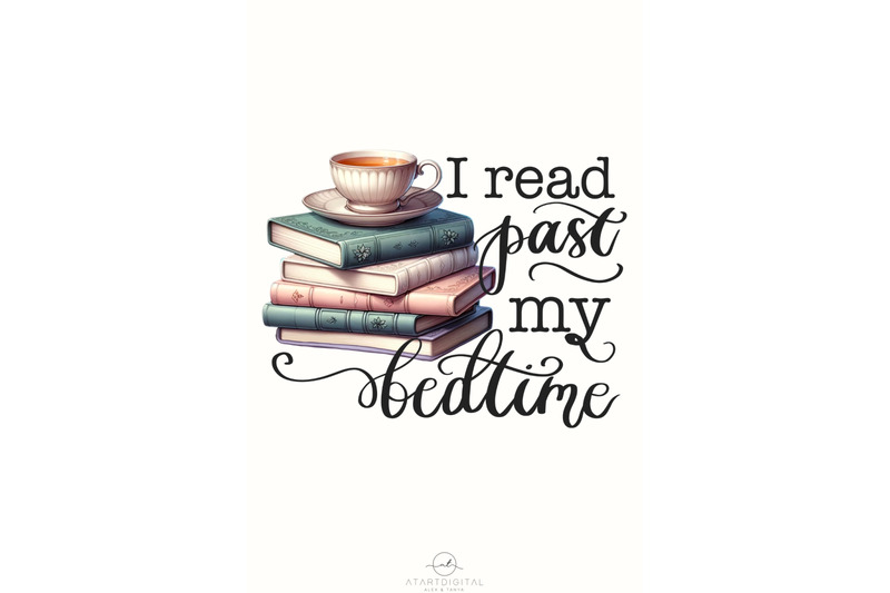 i-read-past-my-bedtime-bookish-decor-digital-download