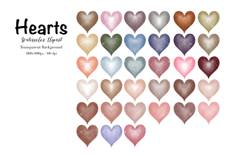 watercolor-valentine-hearts-clipart