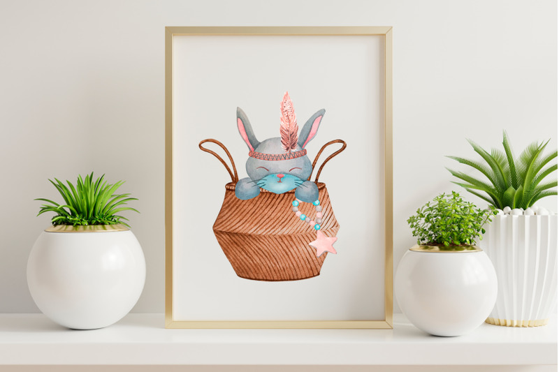 cute-animals-in-baskets-watercolor-sublimation-png