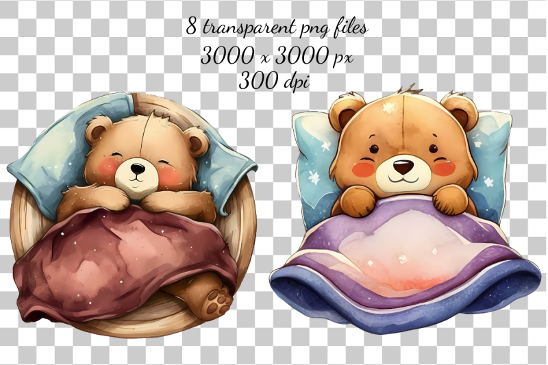 sleeping-baby-teddy-bear-sublimation