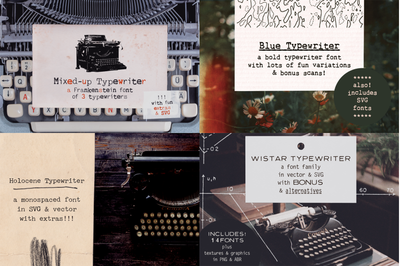 typewriter-font-bundle-vol-4