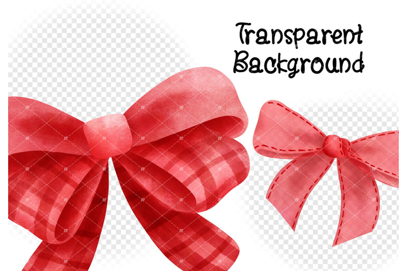 watercolor-red-bows-and-banners-clipart