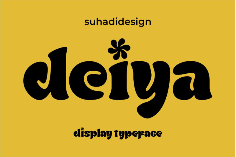 deiya-display-retro-typeface