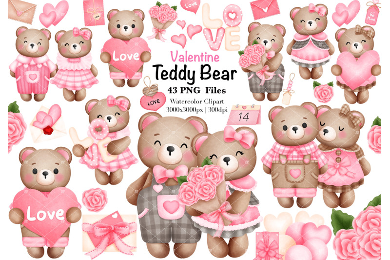 watercolor-valentine-teddy-bear-clipart