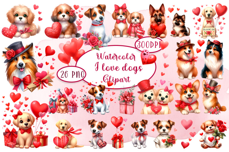 dog-watercolor-animal-clipart-dog-sublimation-png