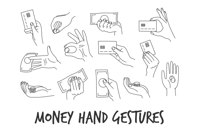 money-hand-gestures