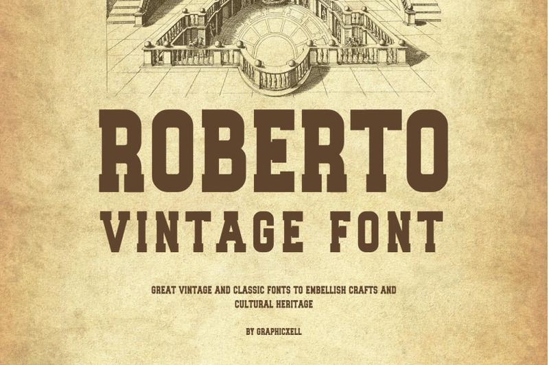 roberto-vintage-slab-serif-font