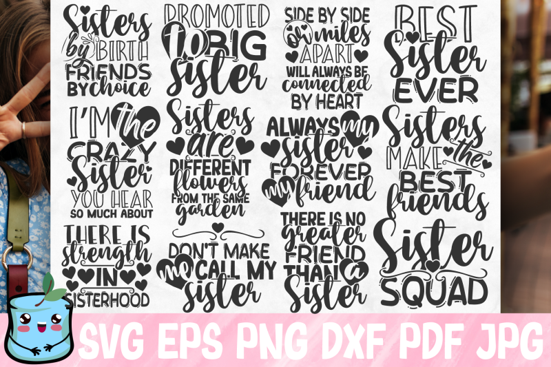 sisters-svg-bundle