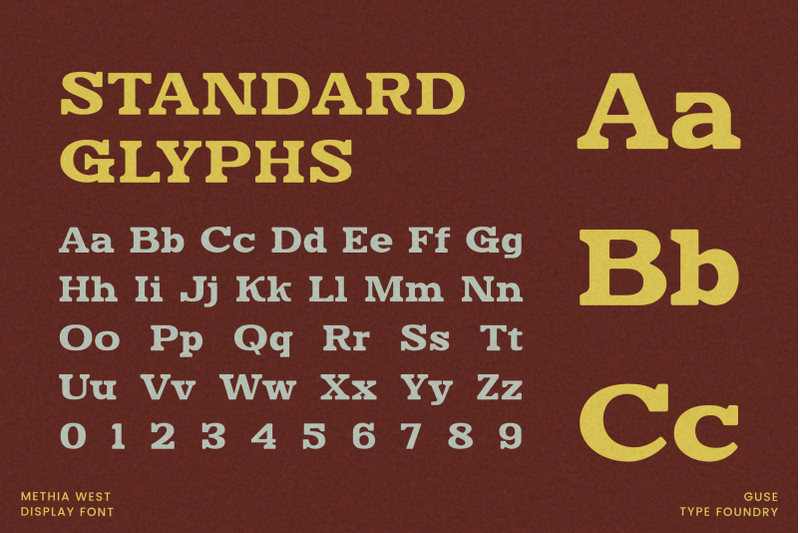 methia-west-display-slab-serif-font
