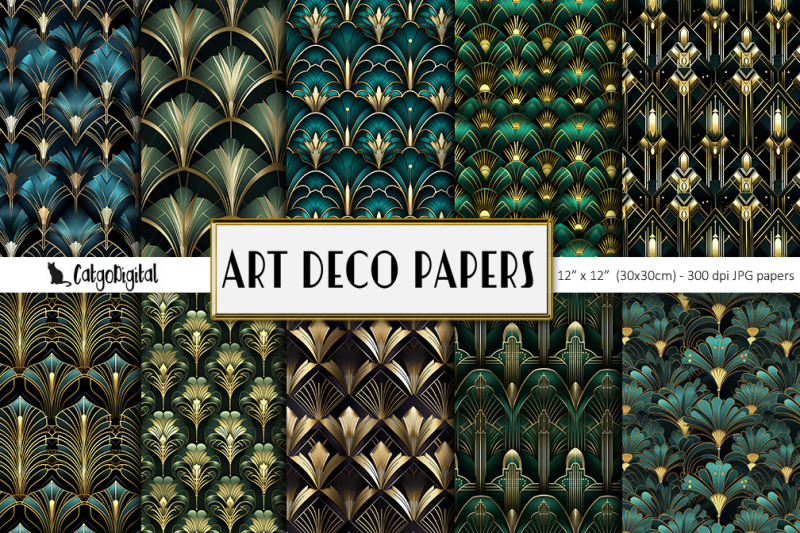art-deco-printable-papers
