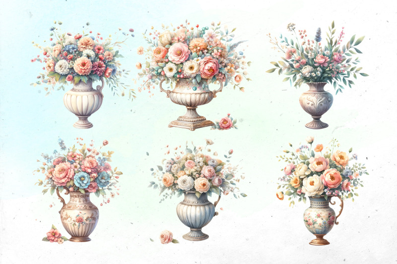 watercolor-antiques-bundle-png-cliparts