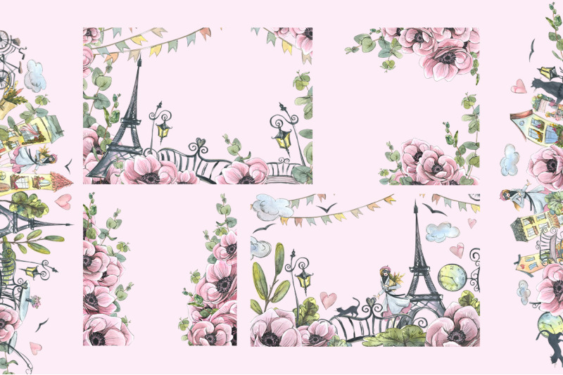 paris-romantic-watercolor-clipart