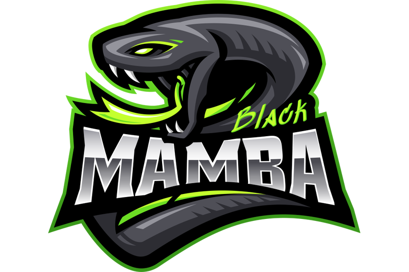 mamba-esport-mascot-logo-design