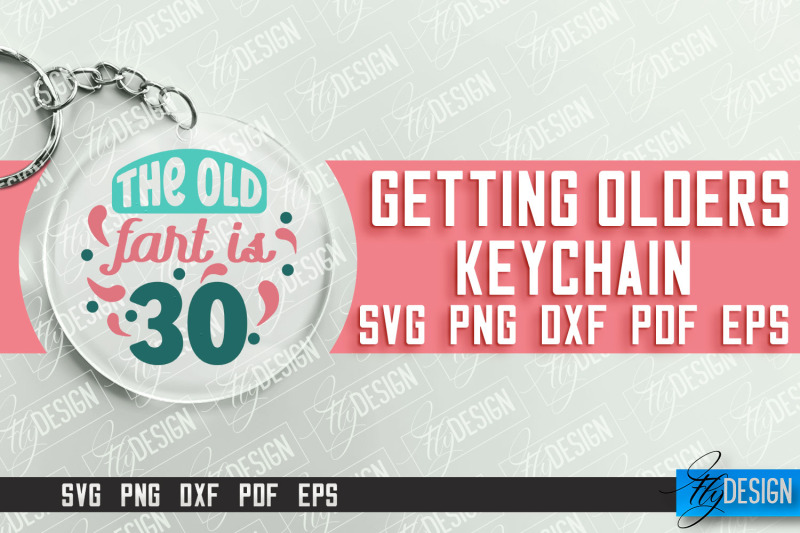 getting-olders-quotes-svg-design-round-keychain-designs-svg-file