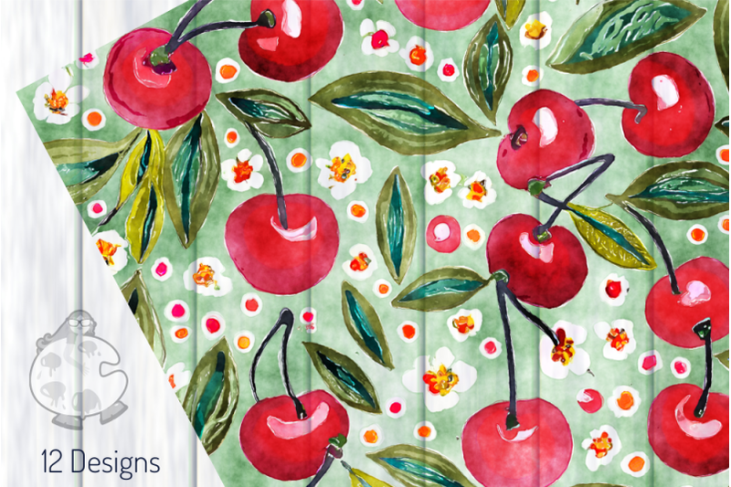 fruity-set-2-tasty-watercolor-pattern-backgrounds