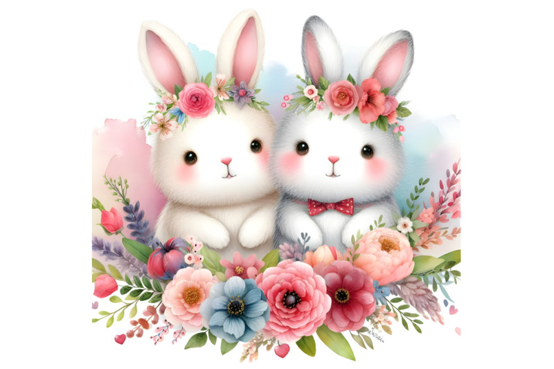 couple-bunny-love