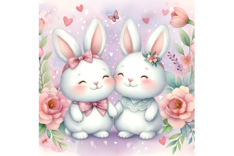 couple-bunny-love