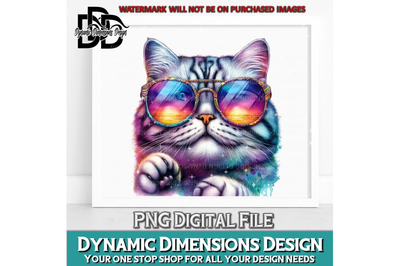 cool-cats-clipart-sunglasses-kitten-rainbow-png-sublimation-high