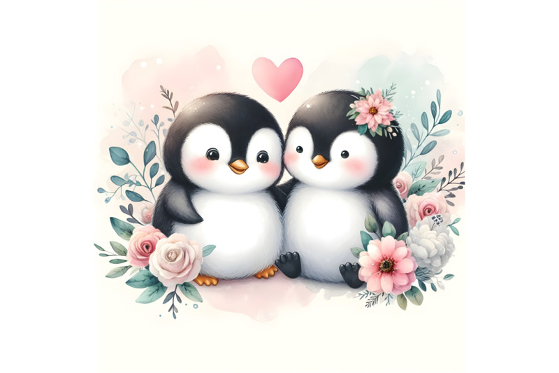 cute-couple-penguin-love