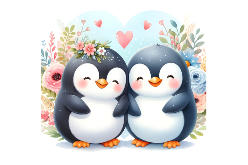 cute-couple-penguin-love