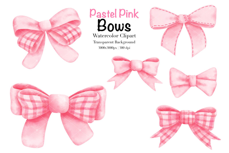 watercolor-pink-coquette-bow-clipart