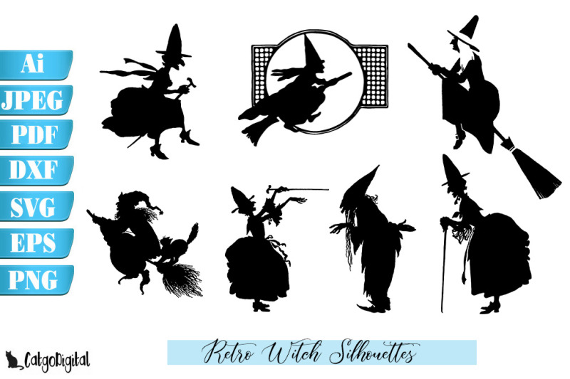 retro-witch-silhouettes-sublimation-clipart