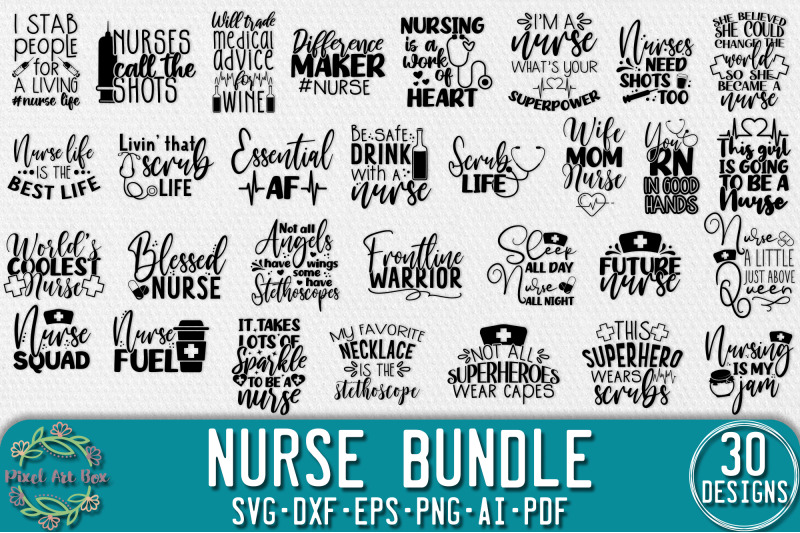 nurse-svg-bundle-30-designs-svg-dxf-eps-png-ai-pdf