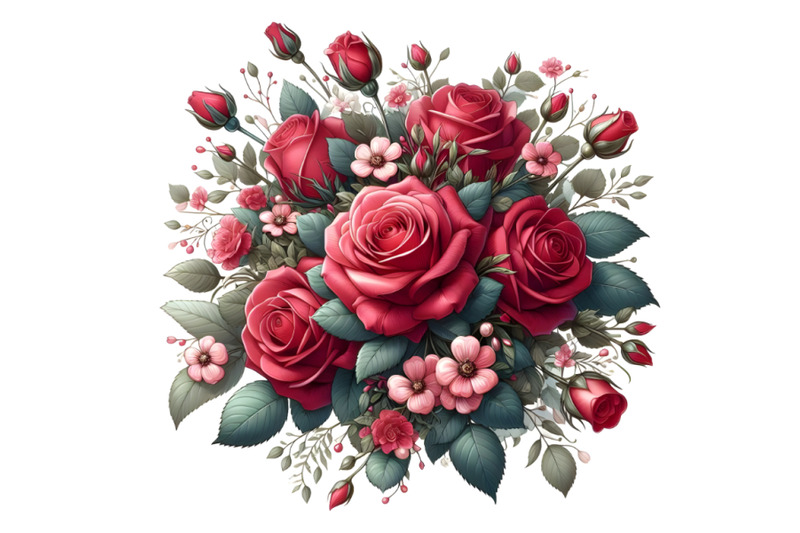 beautiful-bouquet-of-red-roses