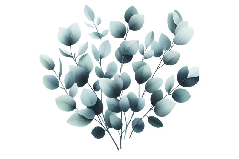 watercolor-eucalyptus-leaves