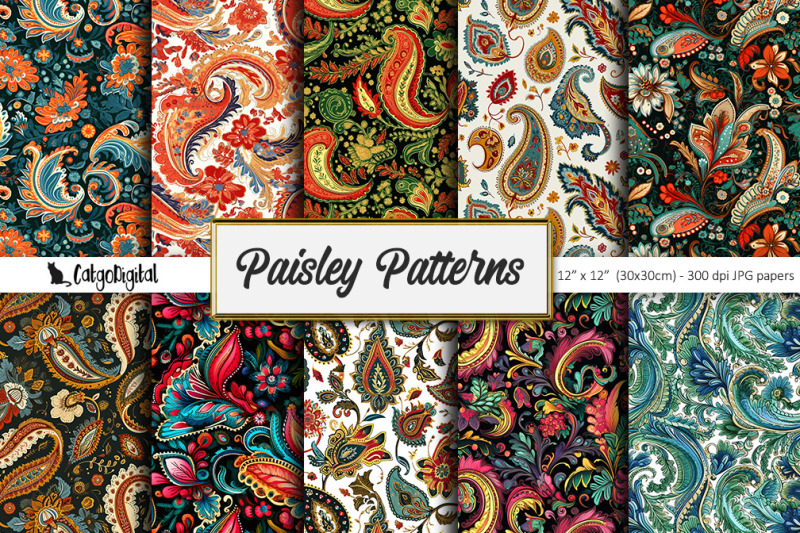 paisley-pattern-printable-scrapbooking-papers