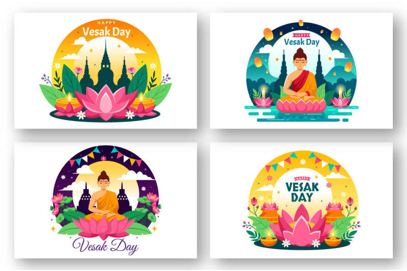 12-vesak-day-celebration-illustration