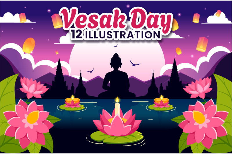 12-vesak-day-celebration-illustration