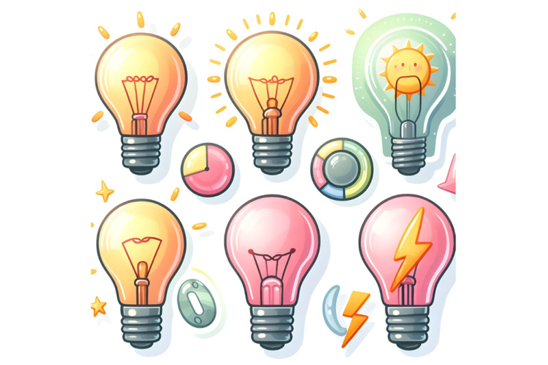 lightbulb-icon-set