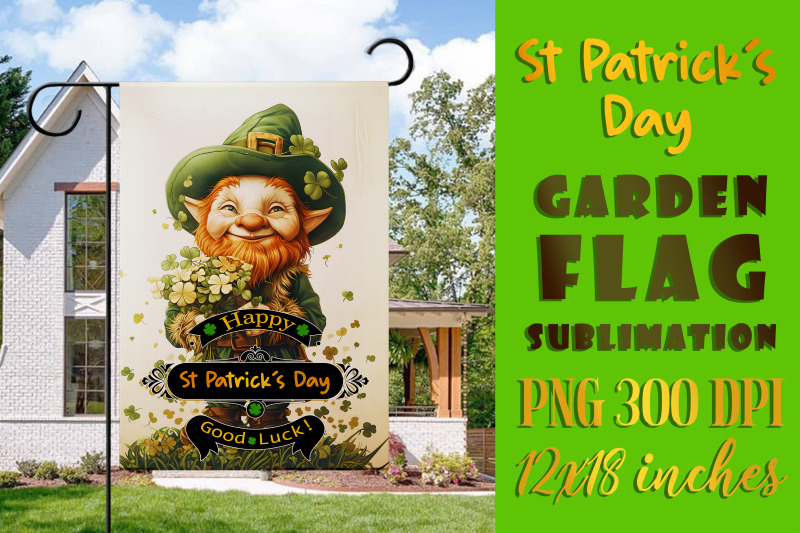 st-patrick-039-s-day-garden-flag-sublimation-png