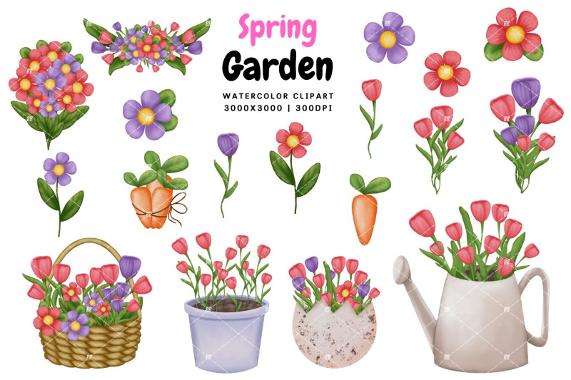 watercolor-spring-garden-clipart