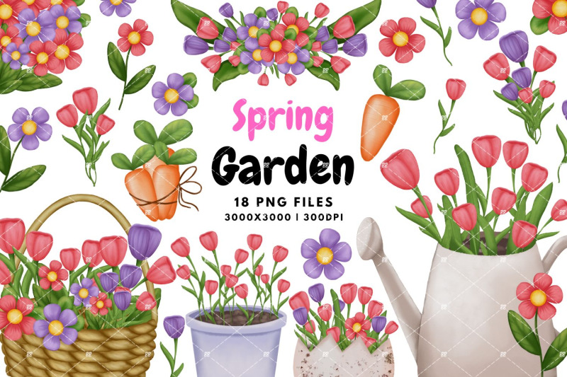 watercolor-spring-garden-clipart