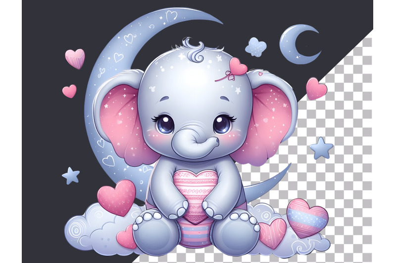 cute-valentine-baby-elephant-clipart-png