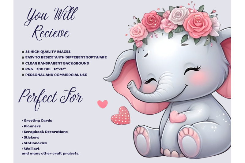 cute-valentine-baby-elephant-clipart-png