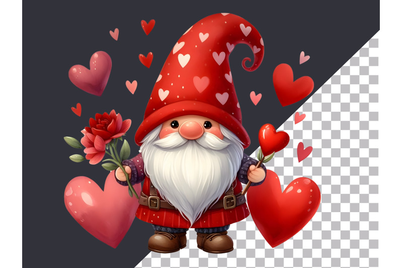 watercolor-valentine-gnome-cliparts