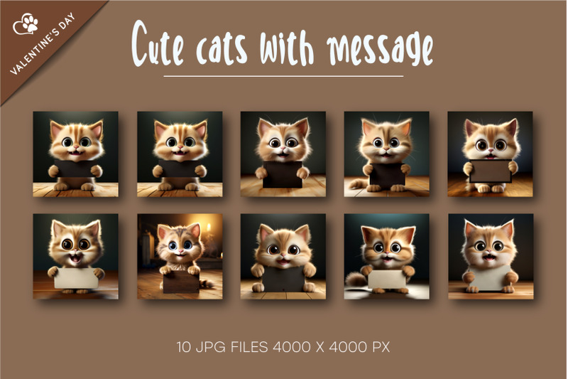 cute-cats-with-message-valentines-day