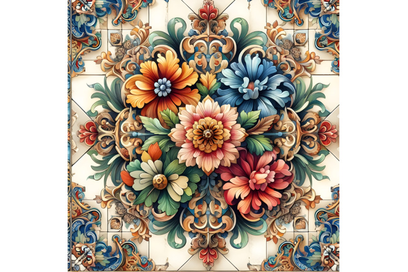 ornamental-textile-background