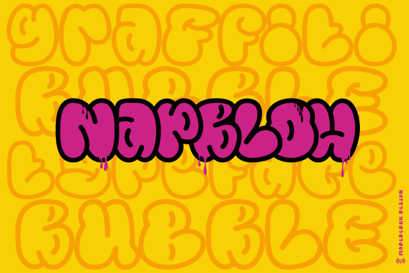 napblow-graffiti-font