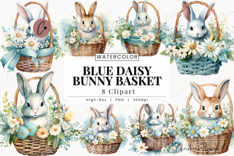 blue-daisy-bunny-basket-clipart