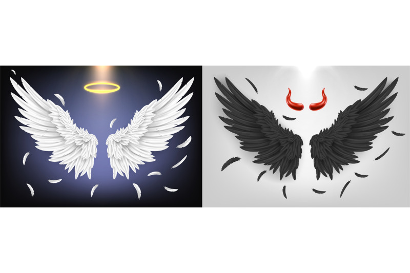 angel-and-demon-wing-black-and-white-feathered-wings-angelic-good-an