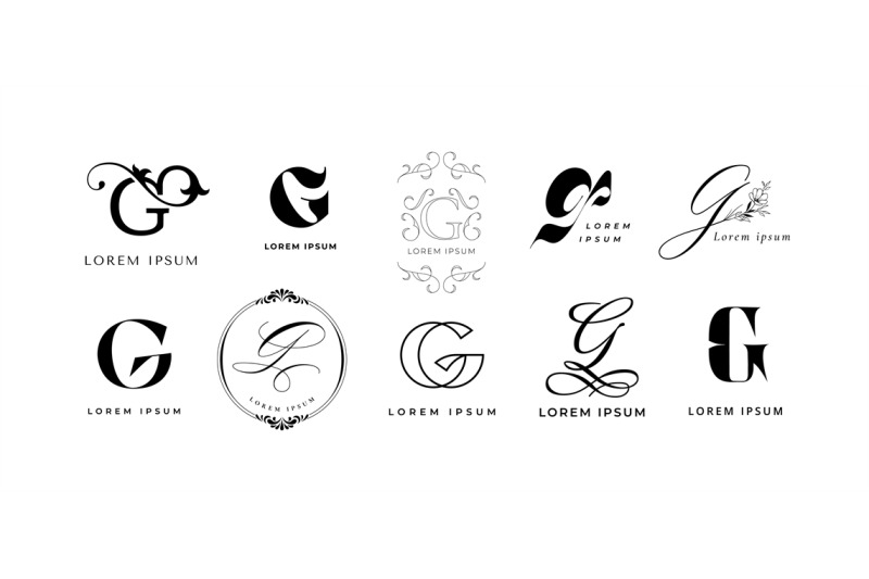 creative-g-emblem-letter-g-monogram-in-modern-geometric-golden-glamo