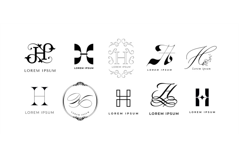 creative-h-emblem-letter-h-monogram-for-handmade-healthcare-and-home