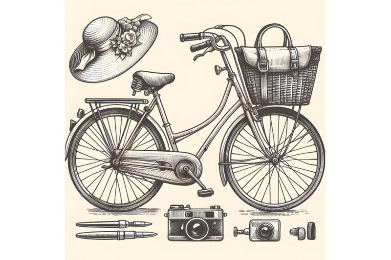 hand-drawn-bike-transport