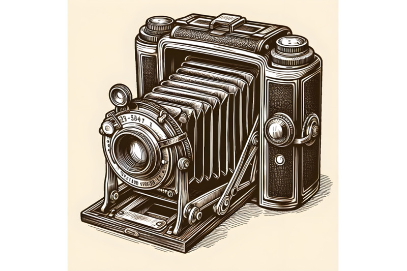 old-vintage-camera-with-bellows