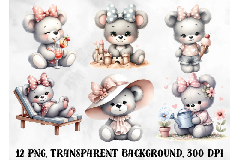 teddy-bears-clipart-cute-little-bears-png