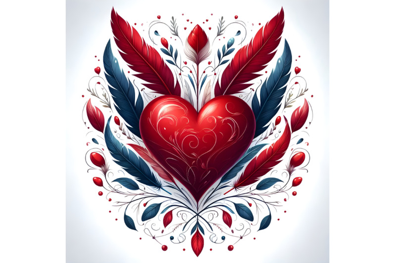 red-heart-design